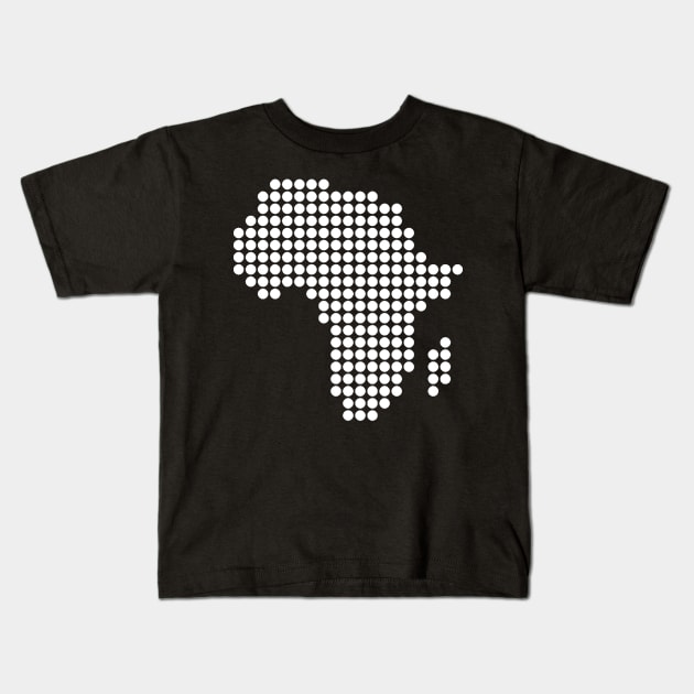 Africa Dots Kids T-Shirt by The BioGeeks